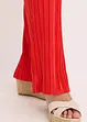 Pantaloni in jersey plissettati, bonprix