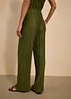 Pantaloni in jersey plissettati, bonprix