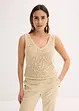 Top in maglia traforato, bonprix