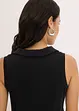 Top stile polo in piquet di viscosa, bonprix