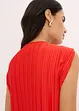 Top plissettato, bonprix