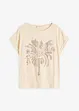 Maglia in cotone con borchiette applicate, bonprix