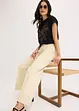 Maglia in cotone con borchiette applicate, bonprix
