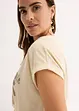 Maglia in cotone con borchiette applicate, bonprix