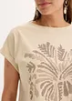 Maglia in cotone con borchiette applicate, bonprix