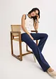Top in jersey con bordi a contrasto, bonprix