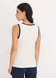 Top in jersey con bordi a contrasto, bonprix