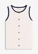 Top in jersey con bordi a contrasto, bonprix