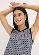 Top con motivo in stile minimalista, bonprix