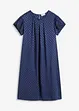Abito jacquard con eleganti dettagli a pieghe, bonprix
