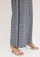 Pantaloni in jersey fantasia, bonprix