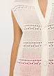 Cardigan traforato a maniche corte, bonprix