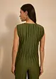 Top plissettato, bonprix