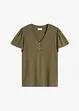 Maglia in viscosa con bottoni, bonprix