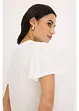 Maglia in viscosa con bottoni, bonprix
