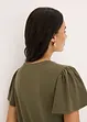 Maglia in viscosa con bottoni, bonprix