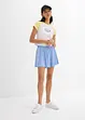 Shorts stile tennis con elastico in vita, bonprix