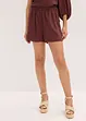 Shorts in misto lino, bonprix
