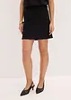 Minigonna in misto lino, bonprix
