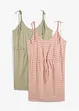 Abito in jersey di puro cotone (pacco da 2), bonprix