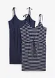 Abito in jersey di puro cotone (pacco da 2), bonprix