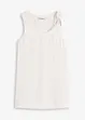 Top a costine con fibbia decorativa martellata, bonprix