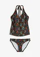 Tankini all'americana con scollo a V (set 2 pezzi), bonprix