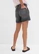 Shorts di jeans low stretch, vita media, bonprix