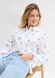Blusa oversize in puro cotone, bonprix