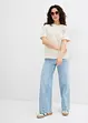 Maglia taglio boxy in puro cotone, bonprix