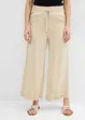 Pantaloni  a 7/8 in lyocell con elastico in vita, bonprix