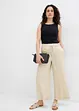 Pantaloni  a 7/8 in lyocell con elastico in vita, bonprix