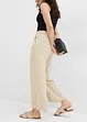 Pantaloni  a 7/8 in lyocell con elastico in vita, bonprix