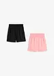 Shorts in morbida viscosa con elastico in vita (pacco da 2), bonprix