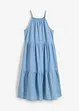 Abito di jeans in cotone fluente, bonprix