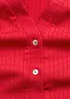 Gilet effetto maglia a coste, bonprix