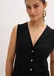 Gilet effetto maglia a coste, bonprix