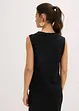 Gilet effetto maglia a coste, bonprix