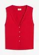 Gilet effetto maglia a coste, bonprix