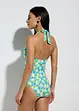 Costume con allacciatura al collo ed effetto modellante medio, bonprix