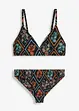 Bikini con slip a vita bassa (set 2 pezzi), bonprix