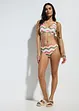 Bikini a bustier con scollatura a V (set 2 pezzi), bonprix