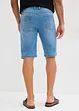Bermuda di jeans in felpa, slim fit (pacco da 2), bonprix