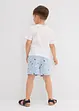 T-shirt e pantaloncini in puro cotone biologico (set 2 pezzi), bonprix