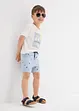 T-shirt e pantaloncini in puro cotone biologico (set 2 pezzi), bonprix