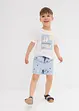 T-shirt e pantaloncini in puro cotone biologico (set 2 pezzi), bonprix