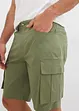 Bermuda cargo elasticizzati (pacco da 2), regular fit, bonprix