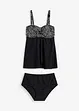 Tankini lungo (set 2 pezzi), bonprix