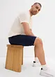 Bermuda in jeans di felpa, regular fit (pacco da 2), bonprix