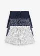 Shorts di jersey in puro cotone biologico (pacco da 3), bonprix